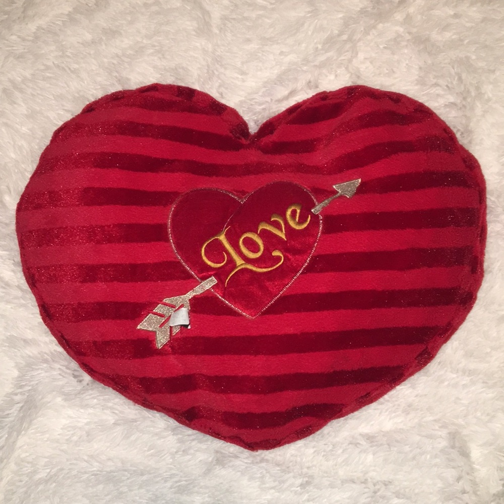 Red Heart pillow